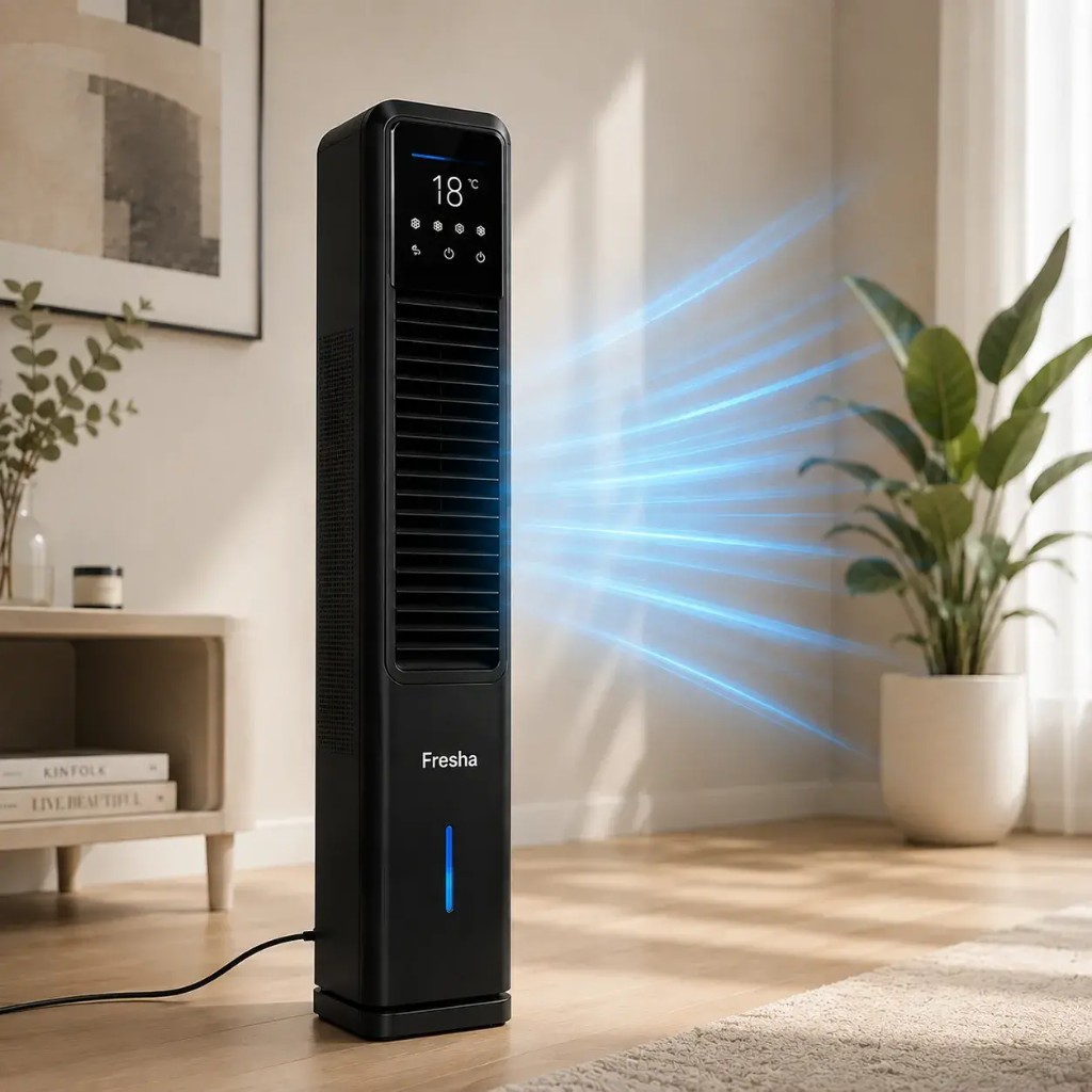 Fresha cools and heats in minutes