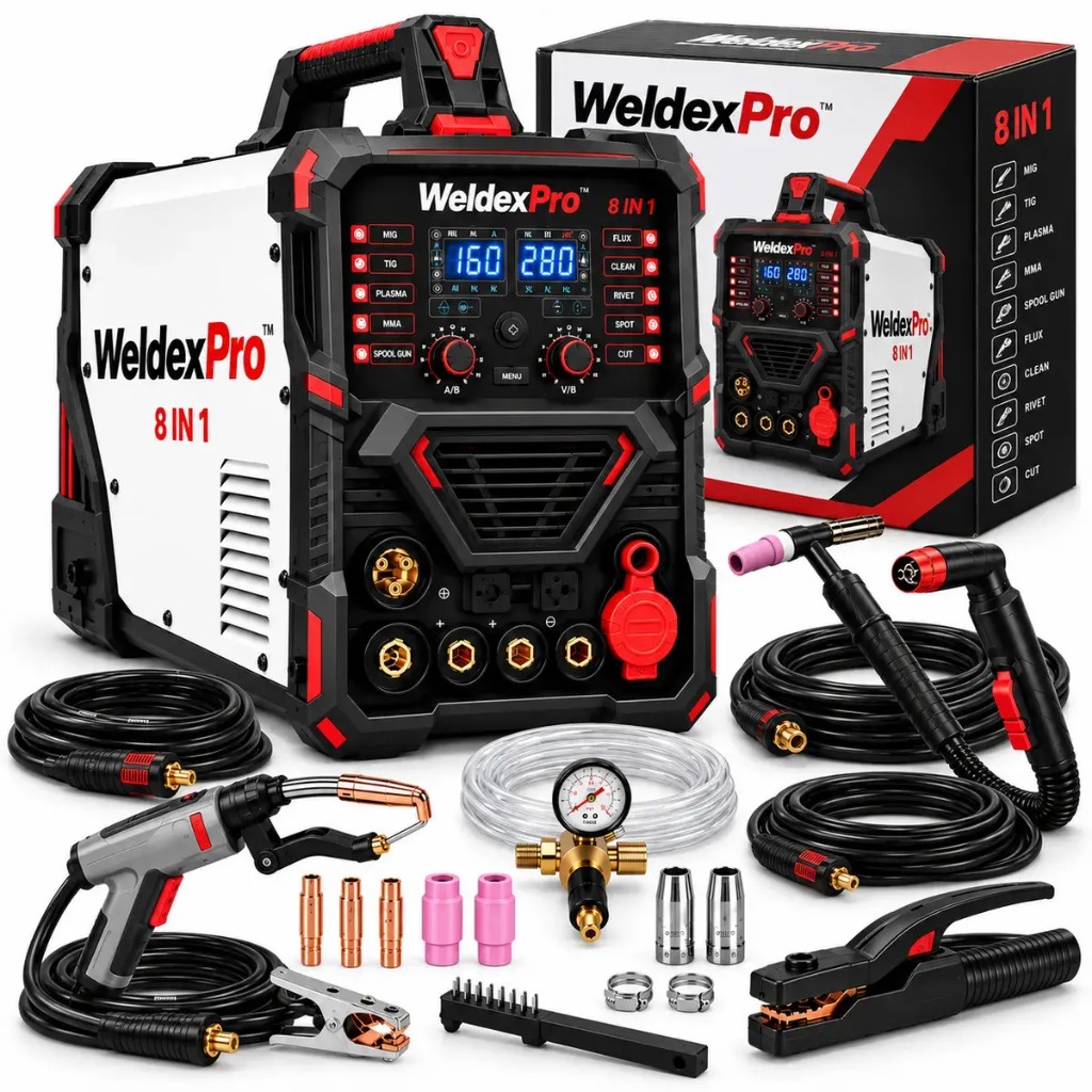 Kit complet WeldexPro 8 în 1