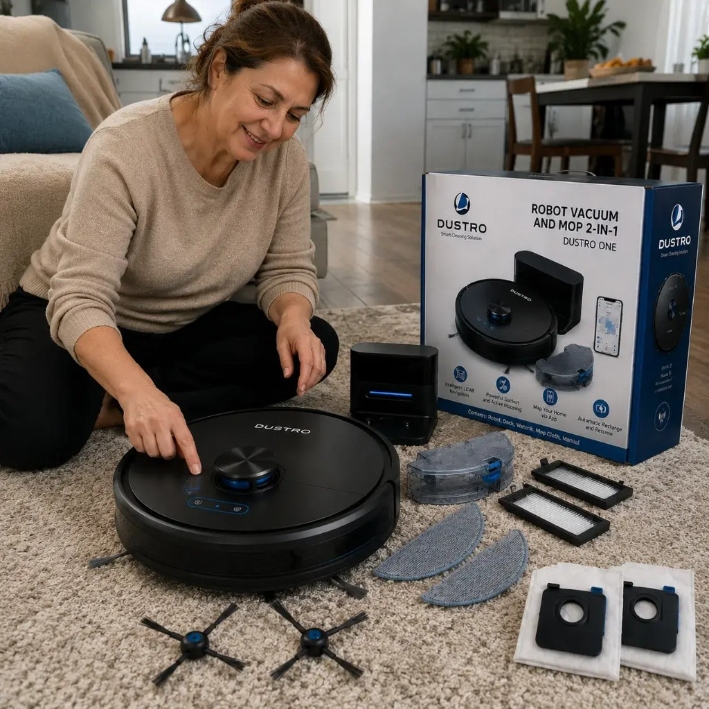 Dustro™ — Maria K. Verified customer