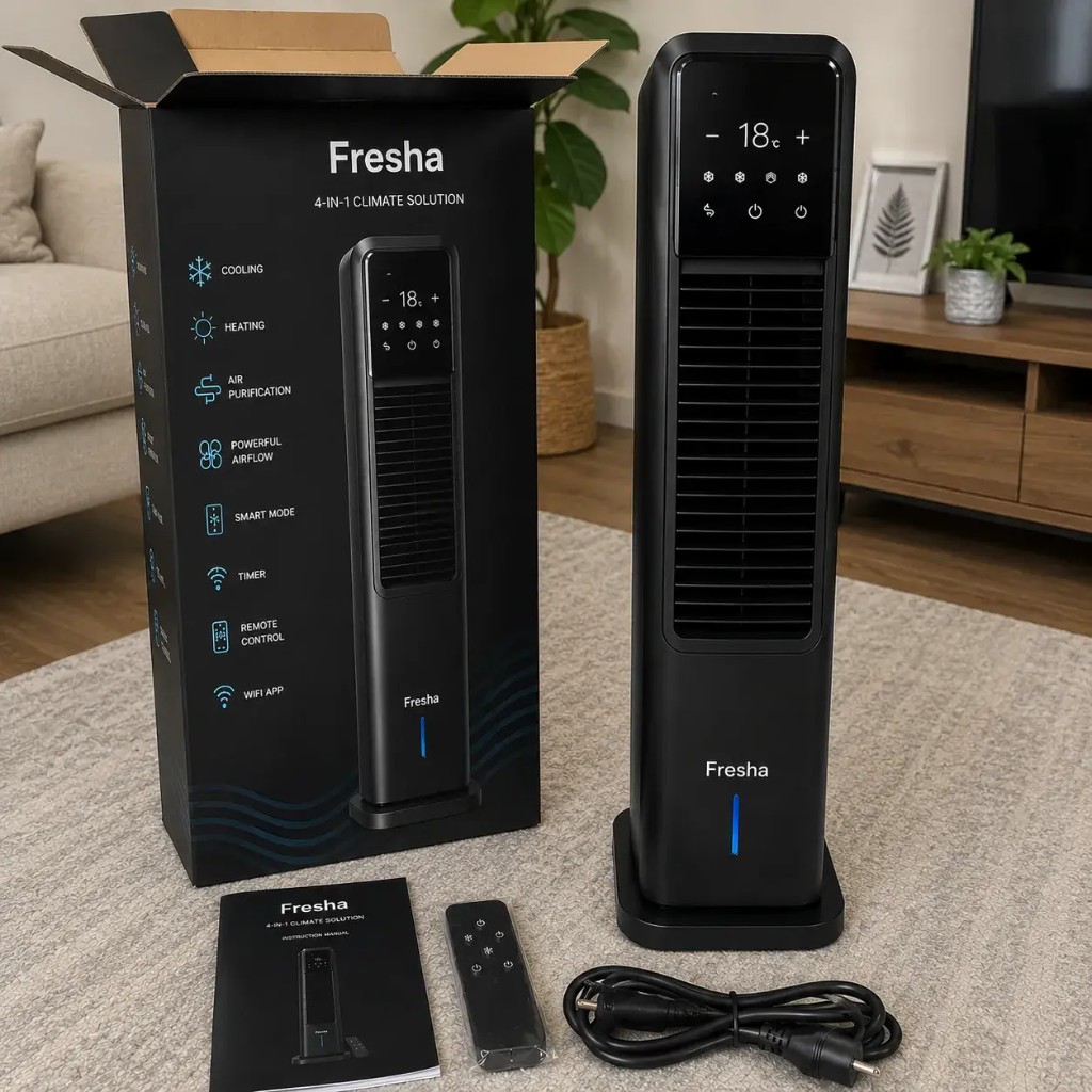 Fresha™ 4-in-1 column air cooler